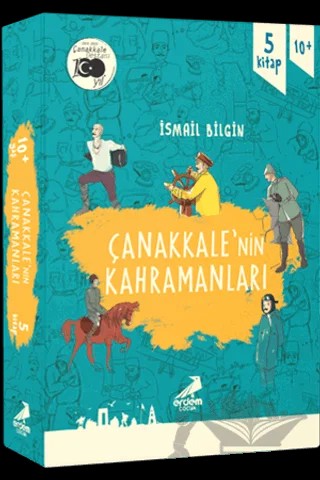 Çanakkale'nin Kahramanları 1 (5 Kitap Takım) – İsmail Bilgin – Erdem Çocuk kitap kapağı