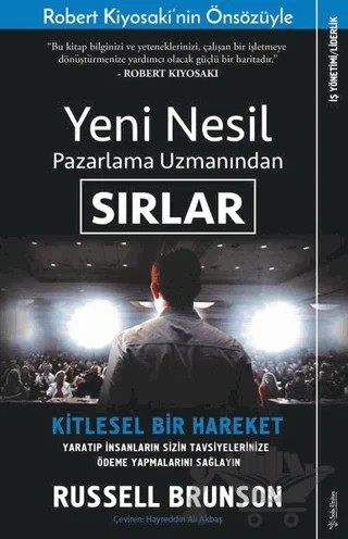 Yeni Nesil Pazarlama Uzmanından Sırlar – Robert Kiyosaki, Russell Brunson – Sola Unitas kitap kapağı