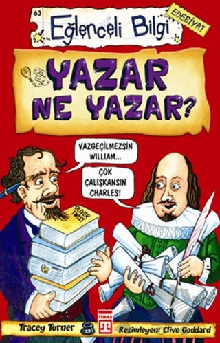 Yazar Ne Yazar? – Tracey Turner – Eğlenceli Bilgi Yayınları kitap kapağı
