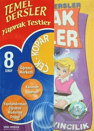 SBS Hazırlık 8. Sınıf Temel Dersler Yaprak Testler – Kolektif – Gönül Yayıncılık kitap kapağı