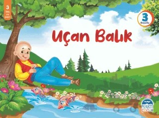 Uçan Balık - 3 Boyutlu Kitap – Mehmet Orhan – Martı Çocuk Yayınları kitap kapağı