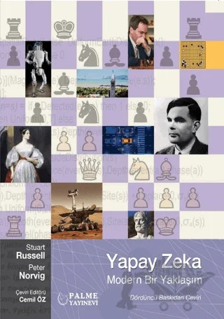 Yapay Zeka Modern Bir Yaklaşım – Stuart Russell, Peter Norvig – Palme Yayıncılık kitap kapağı