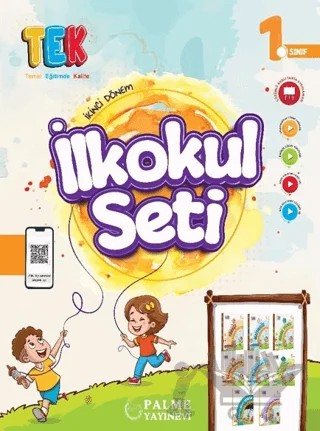 Palme 1. Sınıf Tek İlkokul Seti (2.Dönem) – Kolektif – Palme Yayınları kitap kapağı