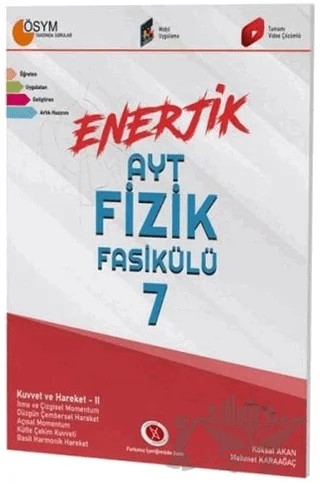 Enerjik AYT Fizik Fasikülü - 7 – Mehmet Karaağaç – Karaağaç Yayıncılık kitap kapağı