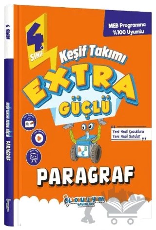 4. Sınıf Keşif Takımı Ekstra Güçlü Paragraf – Kolektif – İlkokulluyum kitap kapağı