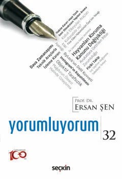 Yorumluyorum – 32 – Ersan Şen – Seçkin Yayıncılık kitap kapağı