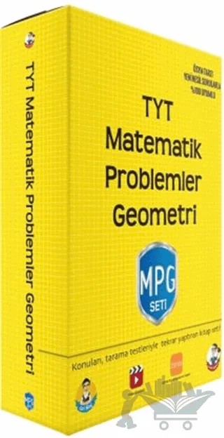 TYT Matematik Problemler Geometri MPG Seti – Kolektif – Tonguç Akademi kitap kapağı