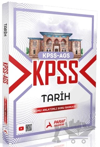 KPSS-AGS Tarih Konu Anlatımlı Soru Bankası – Kolektif – Paraf Akademi kitap kapağı