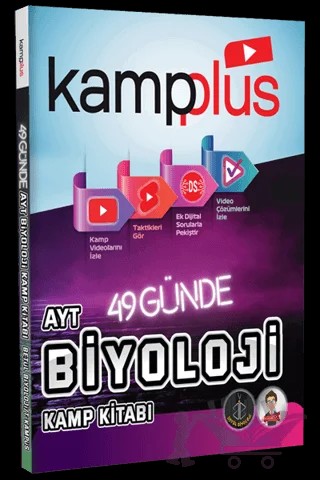 Kampplus 49 Günde AYT Biyoloji Kampı – Kolektif – Tonguç Akademi kitap kapağı