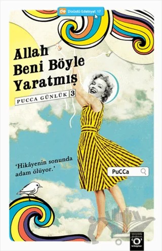 Pucca Günlük - 3 : Allah Beni Böyle Yaratmış – Pucca – Okuyan Us Yayınları kitap kapağı