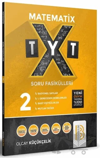 TYT Matematix Soru Fasikülleri - 2 – Olcay Küçükçelik – Benim Hocam Yayınları kitap kapağı