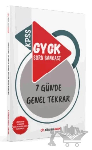 KPSS GYGK Soru Bankası 7 Günde Genel Tekrar Kitabı – Kolektif – Dijital Hoca kitap kapağı