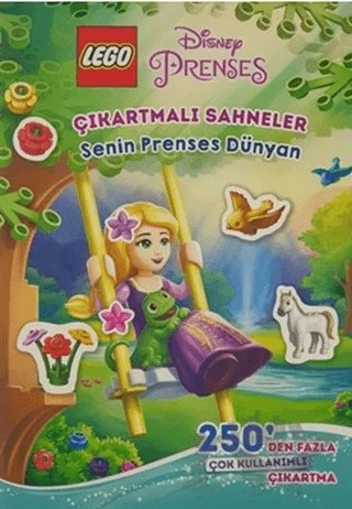 Lego Disney Prenses Çıkartmalı Sahneler - Senin Prenses Dünyan – Kolektif – Doğan Egmont Yayıncılık kitap kapağı