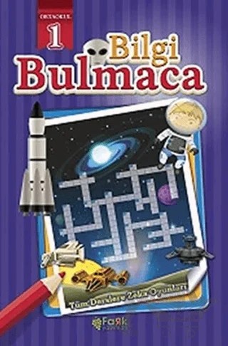 Bilgi Bulmaca Ortaokul 1 – Veysel Yıldız – Fark Yayınları kitap kapağı