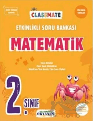 2. Sınıf Classmate Matematik Etkinlikli Soru Bankası – Serpil Ertuna – Okyanus Yayınları kitap kapağı