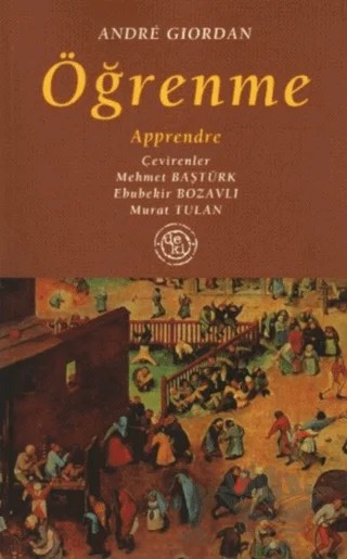 Öğrenme – Andre Giordan – De Ki Yayınları kitap kapağı