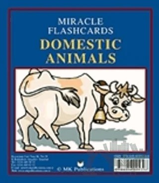 Miracle Flashcards - Domestic Animals – Kolektif – MK Publications kitap kapağı