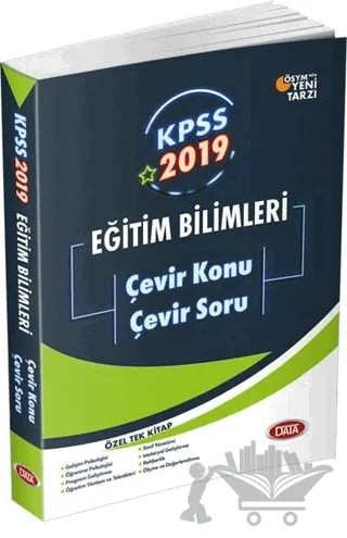 2019 KPSS Eğitim Bilimleri Çevir Konu Çevir Soru – Kolektif – Data Yayınları kitap kapağı