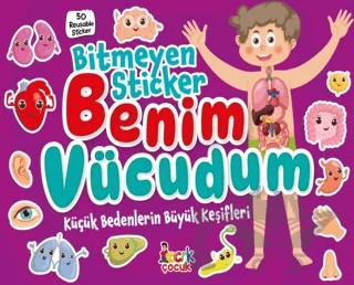 Bitmeyen Stıcker - Benim Vücudum – Erdi Doğan – Bıcırık Yayınları kitap kapağı