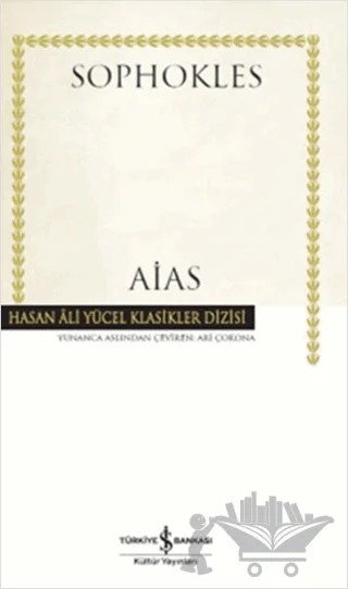 Aias – Sophokles – İş Bankası Kültür Yayınları kitap kapağı