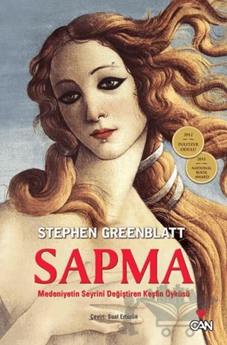 Sapma – Stephen Greenblatt – Can Yayınları kitap kapağı