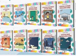 Süpertan Görev Başında (10 Kitap Takım) – Saadettin Öztürk – Ulak Çocuk kitap kapağı