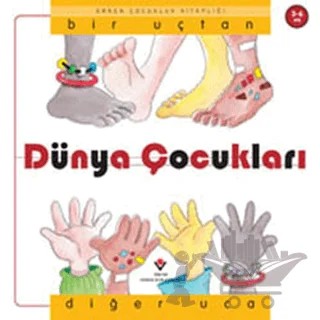 Bir Uçtan Diğer Uca Dünya Çocukları – Nuria Roca – TÜBİTAK Yayınları kitap kapağı