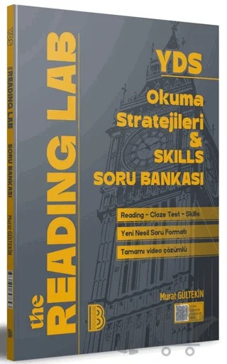 2026 YDS Okuma Stratejileri ve Skills Soru Bankası – Murat Gültekin – Benim Hocam Yayınları kitap kapağı