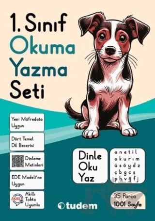 1. Sınıf Okuma Yazma Seti – Kolektif – Tudem Yayınları kitap kapağı