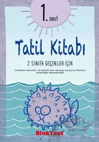 1. Sınıf Tatil Kitabı – Kolektif – BlokTest Yayınları kitap kapağı