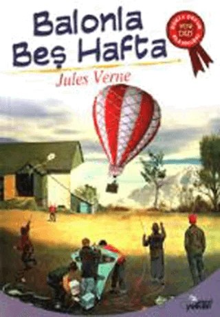 Balonla Beş Hafta – Jules Verne – Mavi Yelken Yayıncılık kitap kapağı
