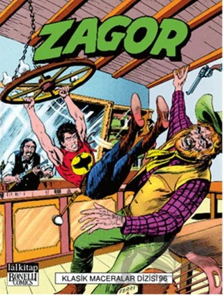 Zagor Klasik Maceralar Cilt 96 – Mauro Boselli, Moreno Burattini – Lal Kitap kitap kapağı