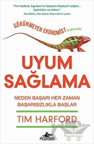 Uyum Sağlama – Tim Harford – Pegasus Yayınları kitap kapağı