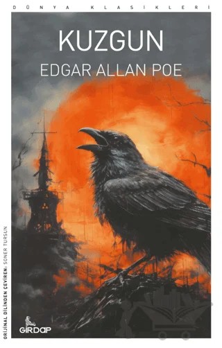 Kuzgun – Edgar Allan Poe – Girdap Kitap kitap kapağı