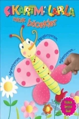 Çıkartmalarla Minik Böcekler – Kolektif – Parıltı Yayınları kitap kapağı