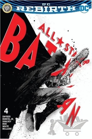 All Star Batman Sayı 4 - DC Rebirth – Scott Snyder – JBC Yayıncılık kitap kapağı