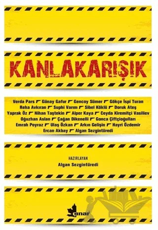 Kanlakarışık – Algan Sezgintüredi – Çınar Yayınları kitap kapağı