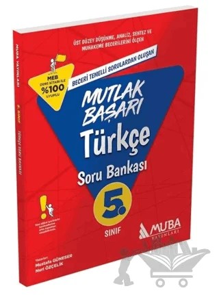 5. Sınıf Türkçe Soru Bankası – Mustafa Güneser, Nuri Özçelik – Muba Yayınları kitap kapağı
