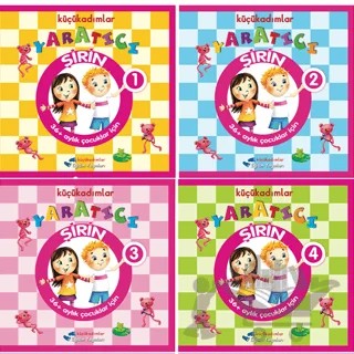 Yaratıcı Şirin Seti - 4 Kitap – Kolektif – Küçük Adımlar kitap kapağı