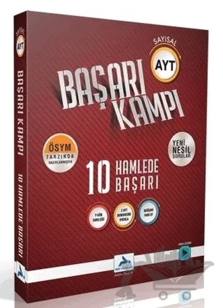 AYT Sayısal Başarı Kampı 10 Hamlede Başarı – Kolektif – Paraf Yayınları kitap kapağı