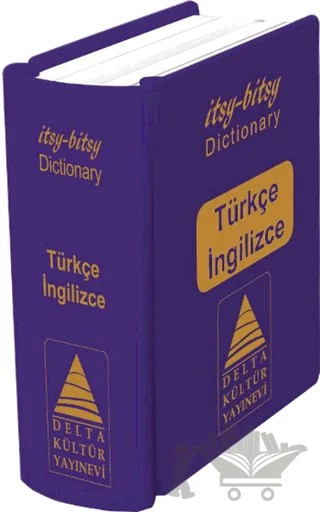 İtsy - Bitsy Türkçe - İngilizce Mini Sözlük – İlker Yücel – Delta Kültür Yayınevi kitap kapağı