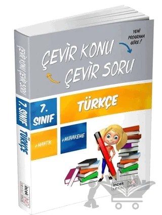 7. Sınıf Türkçe Çevir Konu Çevir Soru – Kolektif – İnovasyon Yayınları kitap kapağı
