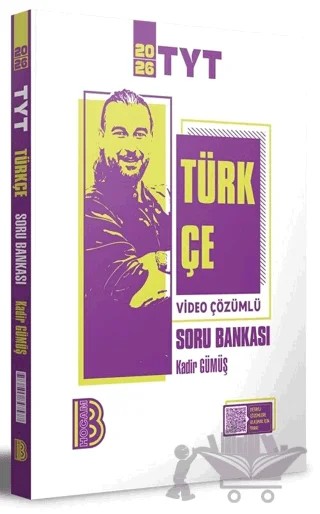 TYT Türkçe Tamamı Video Çözümlü Soru Bankası – Kadir Gümüş – Benim Hocam Yayınları kitap kapağı