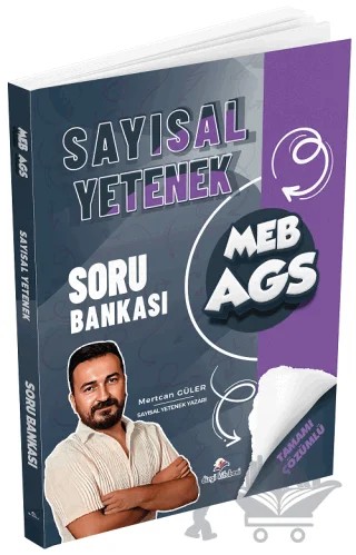 2026 MEB-AGS Sayısal Yetenek Soru Bankası Çözümlü – Mertcan Güler – Dizgi Kitap kitap kapağı