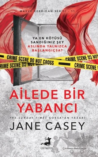 Ailede Bir Yabancı – Jane Casey – Olimpos Yayınları kitap kapağı