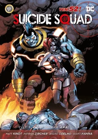Suicide Squad Cilt 5: Dört Duvar Arasında – Jim Zub, Matt Kindt, Sean Ryan – JBC Yayıncılık kitap kapağı