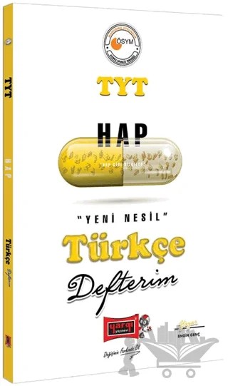 Hap TYT Türkçe Defterim – Engin Genç – Yargı Yayınevi kitap kapağı
