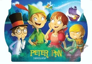 Peter Pan (3 Boyutlu Kitap) – Kolektif – İndigo Çocuk kitap kapağı