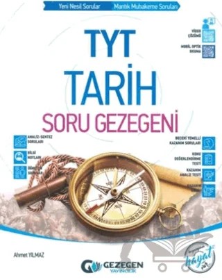 TYT Tarih Soru Gezegeni – Firdevs Çetinkaya – Gezegen Yayıncılık kitap kapağı