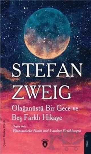 Olağanüstü Bir Gece ve Beş Farklı Hikaye – Stefan Zweıg – Dorlion Yayınları kitap kapağı